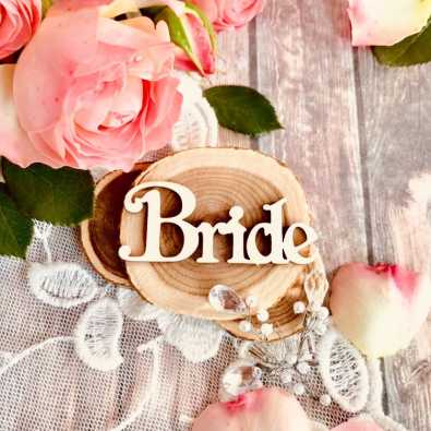 Надпись "Bride"(53*22 мм)