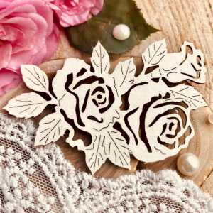 Розы в букете (43*66 мм)