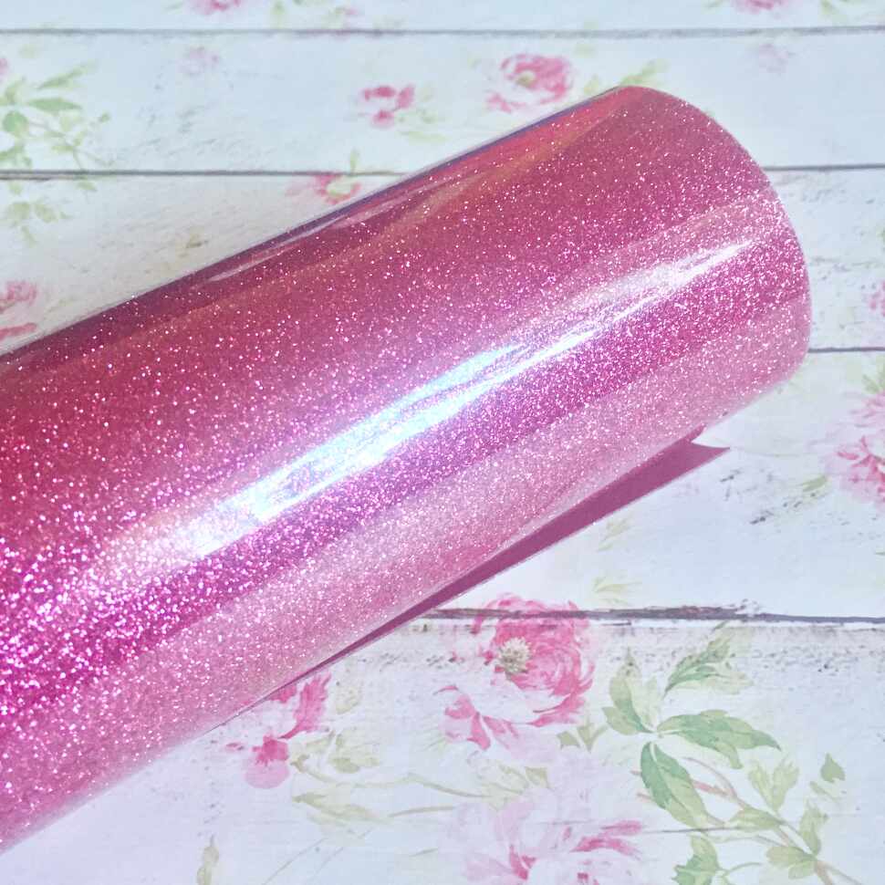 Купить термотрансферная пленка, Pink (Глиттер) по низкой цене 112 р ...